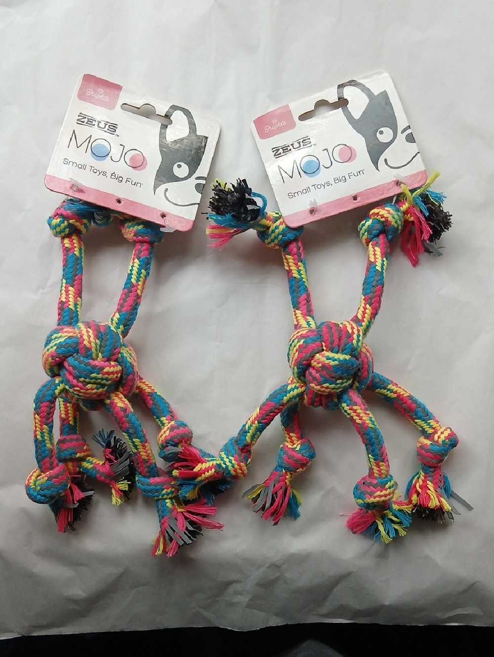 🍊3/$15🍊 Zeus Mojo Rope Dog Toys